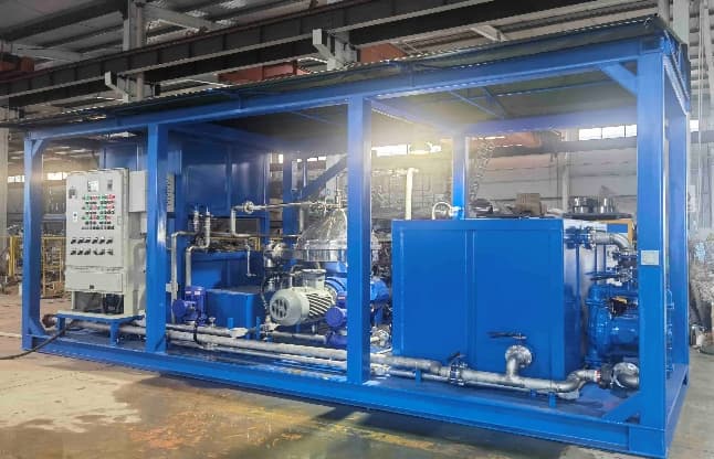 Поставка высокоэффективной центрифужной системы очистки нефтяного шлама в Ирак